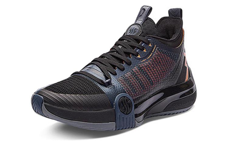 361° Chan 3 MOD Lava Cushioning Slip Resistant Abrasion Resistant Mid top Basketball Shoes Men’s Gray Black