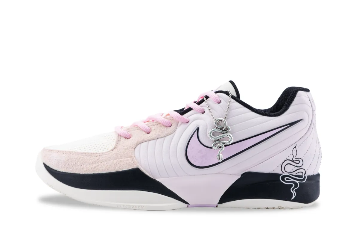 Nike Ja 2 Slip Resistant Abrasion Resistant Slip Resistant Abrasion Resistant Low top Basketball Shoes Men's Pink