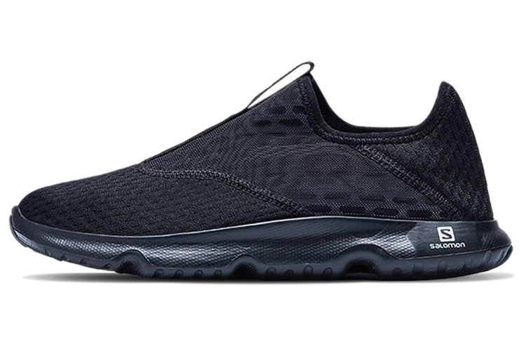 SALOMON Reelax Moc 5.0 W Mesh Round Tip Breathable And Lightweight Low top Running Shoes Women’s Black