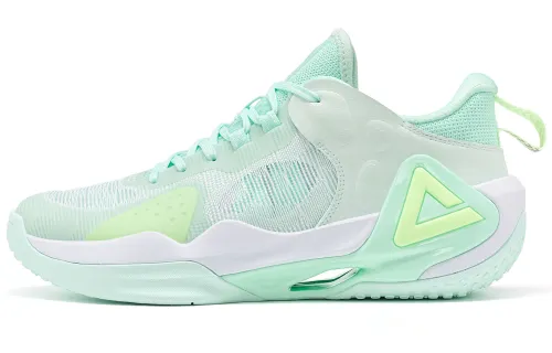 PEAK Sonic Boom 2.0 Basketball Shoes Men's Low Top Cool Green