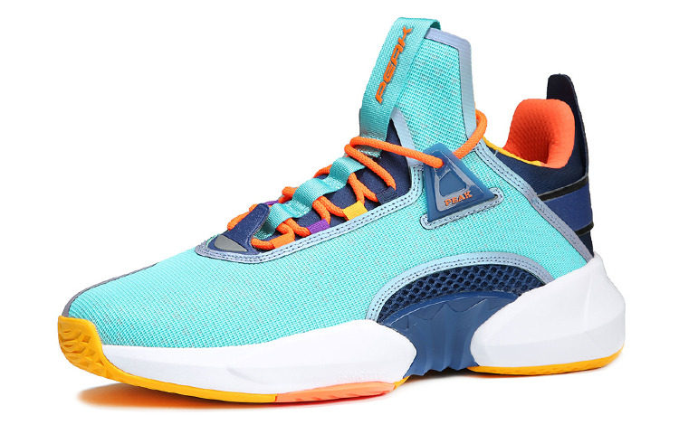 PEAK Textile, Synthetic Leather Slip Resistant, Abrasion Resistant, Breathable Mid top Performance Basketball Shoes