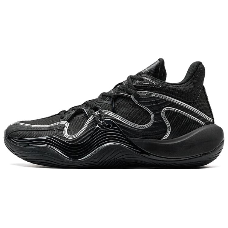 XTEP Coverage Lightweight Thermal Mid top Basketball Shoes Men’s Black