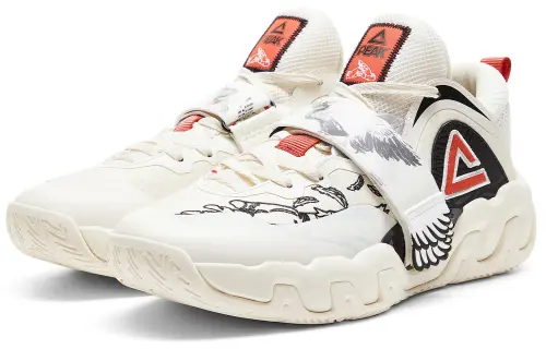 PEAK National Innovation, Yanwu 1.0 V2 Tiger Crane Dual Form Cushioning Slip Resistant Abrasion Resistant Rebound