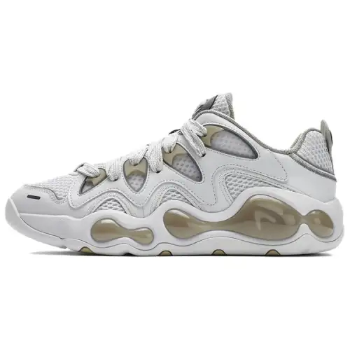 FILA FUSION VERTICAL Crack Shoes Low top Vintage Basketball Shoes Men's Gray Brown