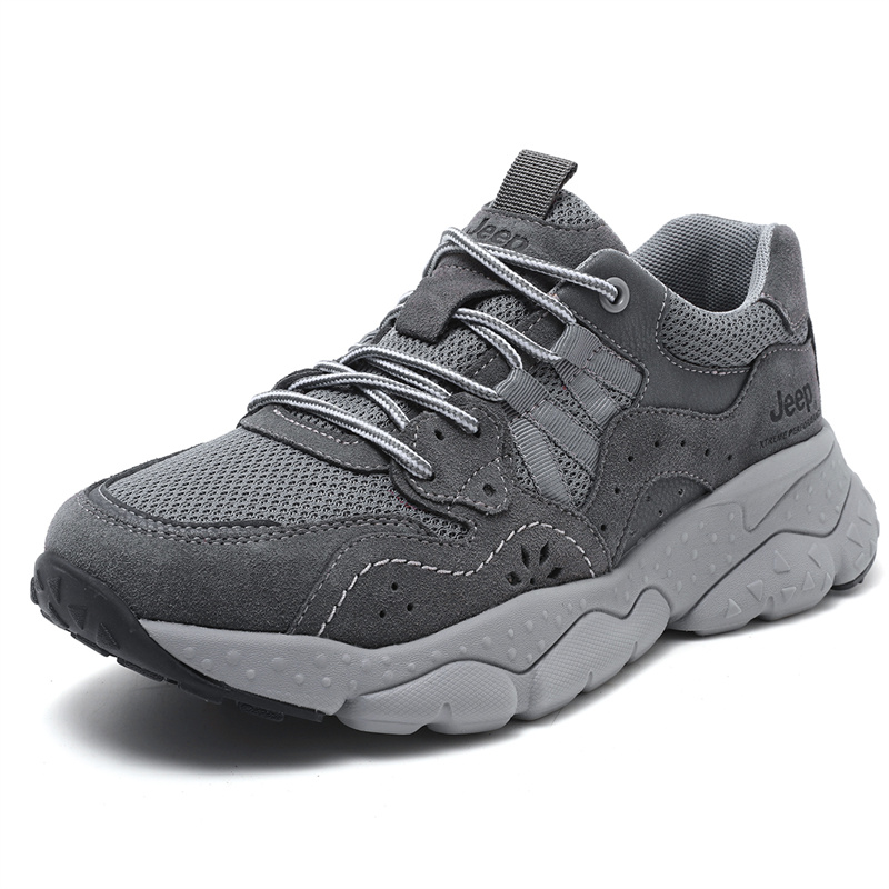 Jeep Low top Hiking Shoes Men’s Gray