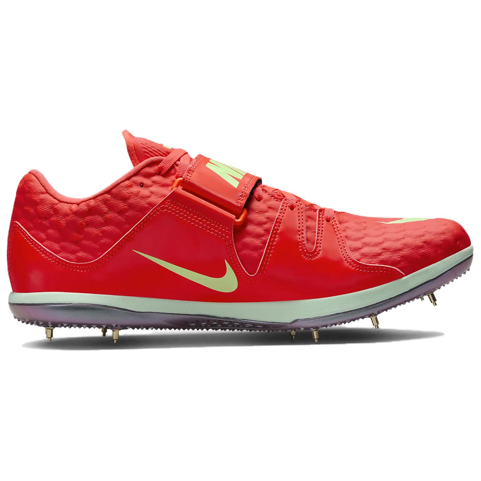 Nike High Jump Elite Bright Crimson Hyper Orange Lime Blast Washed Coral