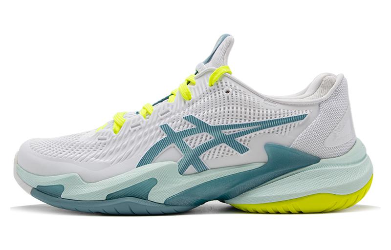 Женские кроссовки ASICS Asics Court FF 3 (белый / зеленый)