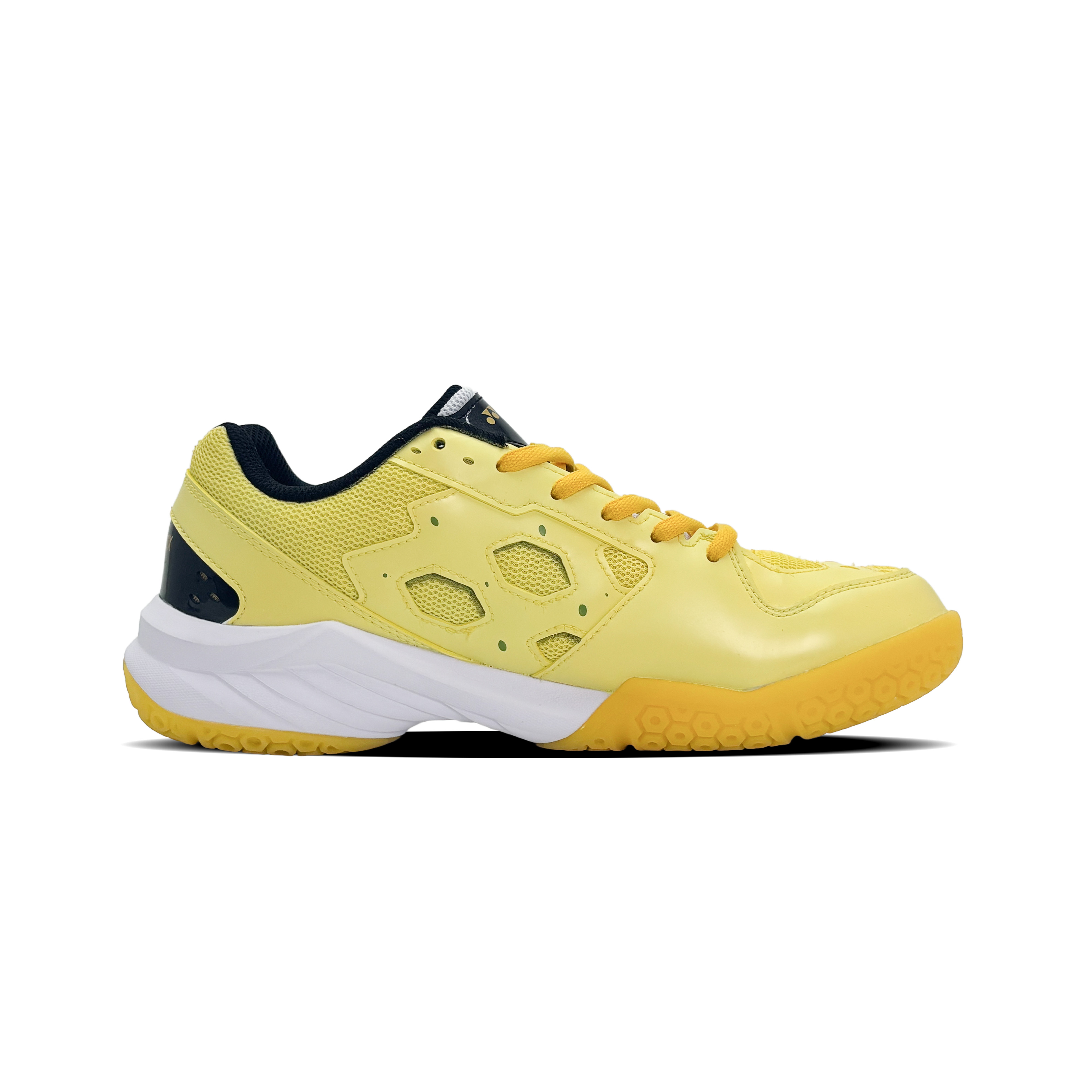 YONEX Power Cushion Wear resistant And Lightweight Low top Badminton Shoes Unisex Yellow White
