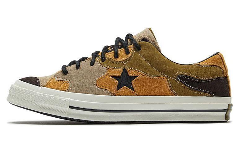 Кеды Converse One Star Camo (коричневые)