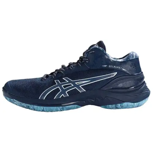 ASICS GELBURST 28 Grip Mid top Basketball Shoes Unisex Black Blue
