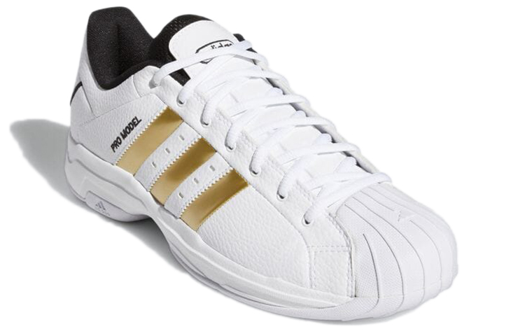Мужские кроссовки adidas PRO Model 2G Low (белые) — фото 3