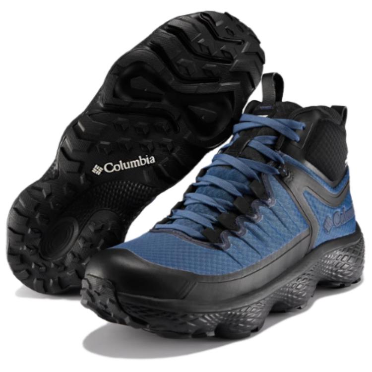 Columbia Escape Thrive Waterproof Support Mid top Hiking Shoes Men’s Blue