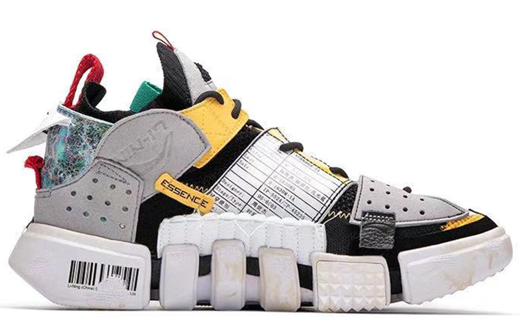 Li Ning Essence 2 SAMPLE For BALE Slip Resistant Lightweight Non slip Lightweight Mid top Vintage Basketball Shoes