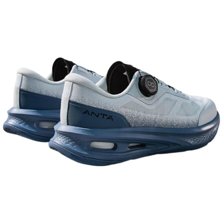 Anta Divine 11pro Cushioning Slip Resistant Low top Training Shoes Men’s Gray Blue
