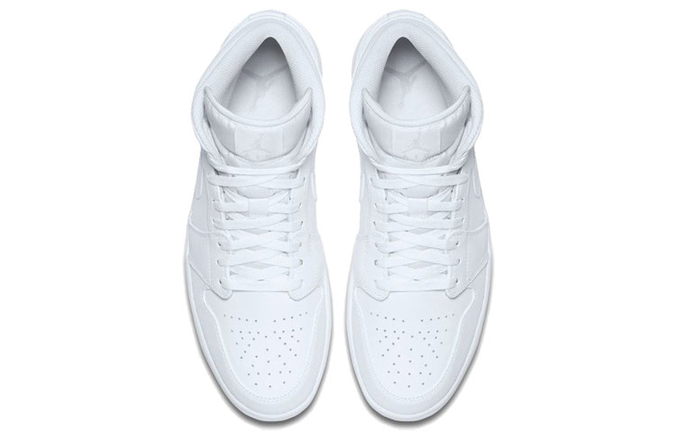 Air Jordan 1 Retro Mid ‘White Pure Platinum’