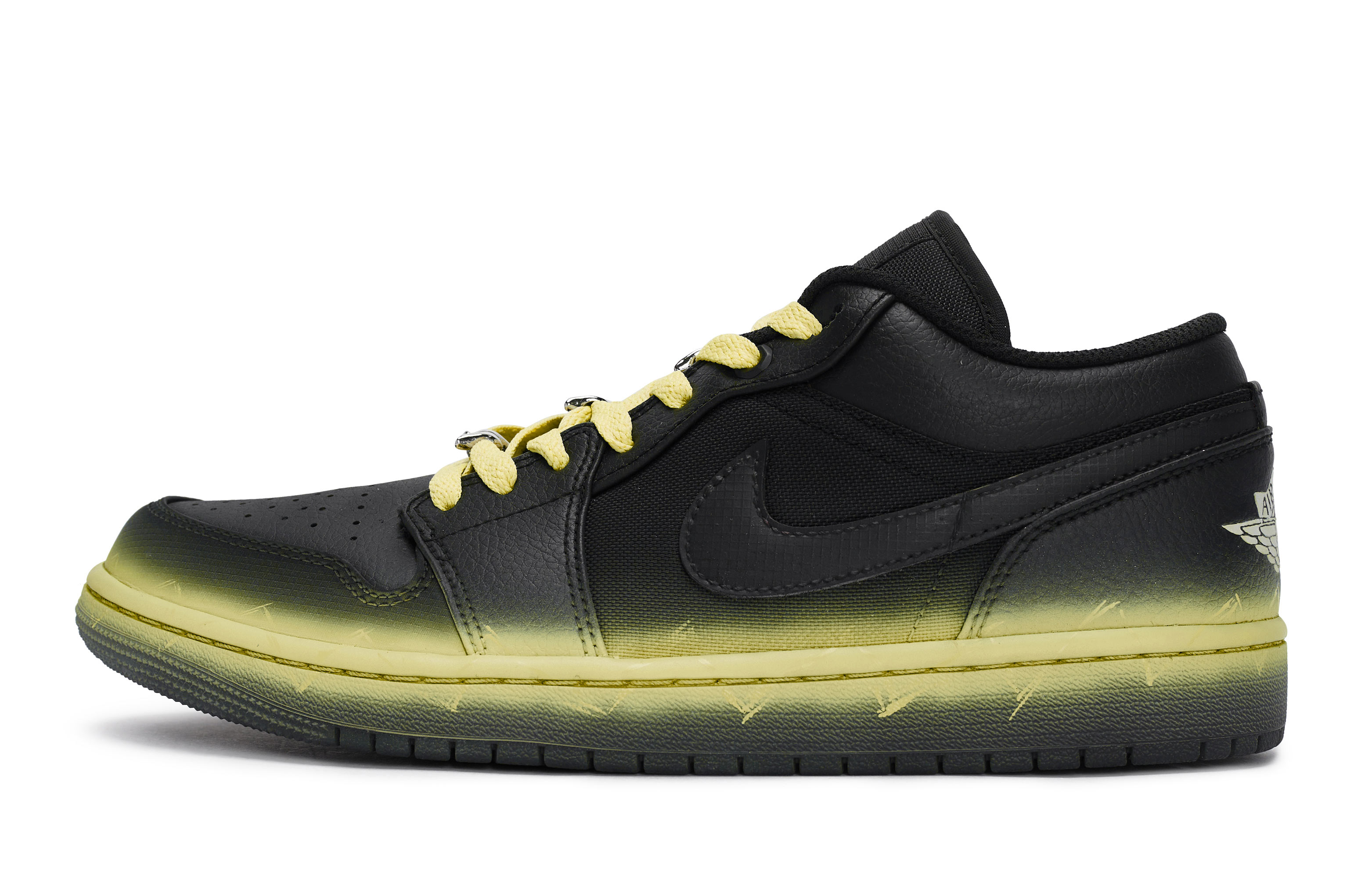 Jordan Air Jordan 1 811 Manufacturing, Current Surge Yellow, Special Shoe Box Slip Resistant Abrasion Resistant