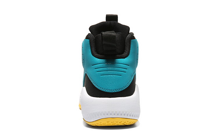 PEAK Comfortable Slip Resistant, Abrasion Resistant, Lightweight High top Basketball Shoes Men’s Blue Red White