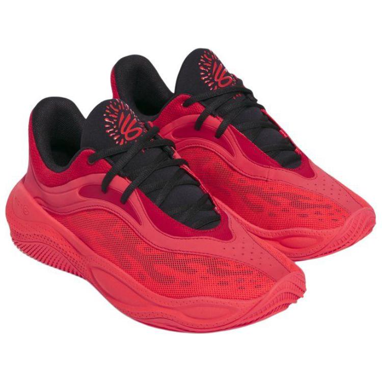 Under Armour CURRY SPLASH 25 Slip Resistant Abrasion Resistant Low top Basketball Shoes Men’s Red