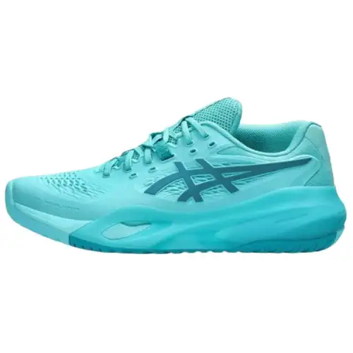 ASICS GEL RESOLUTION X Abrasion Resistant Abrasion Resistant Low top Tennis Shoes Men's Blue