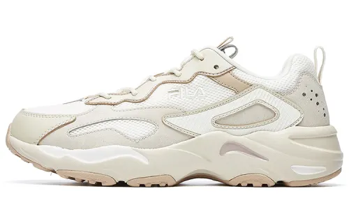 FILA Tracer Series Mesh Retro Thick Sole Casual Shoe Beige