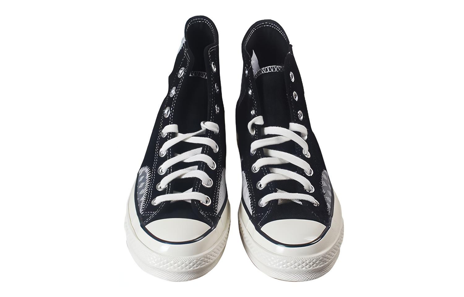 Кеды Converse 1970s Chuck Taylor (черно-белые) — Чёрный / белый — фото 3