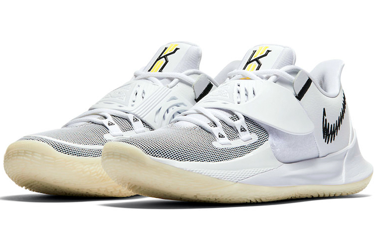 Кроссовки Nike Kyrie Low 3 Eclipse (черно-белые) — Чёрный / белый — фото 3