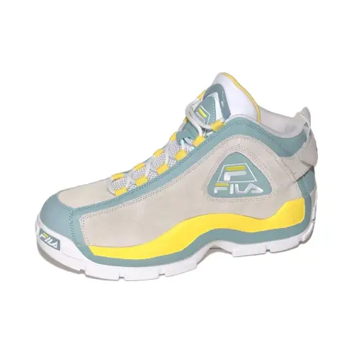 FILA Grant Hill 2 Abrasion Resistant Mid top Basketball Shoes Men's Gray