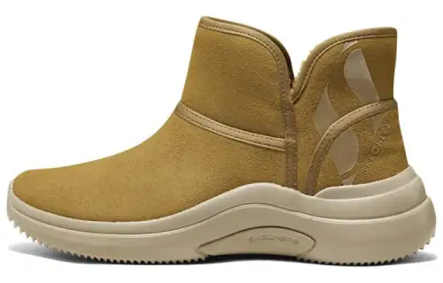 Skechers Thermal Cushioning Thermal Cushioning Comfortable Short Snow Boots Women's Brown