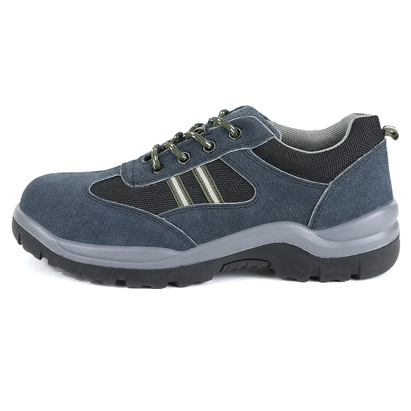 Qiangren 3515 steel toe-toe anti-smash and puncture-resistant work shoes, wear-resistant labor protection shoes, men's style