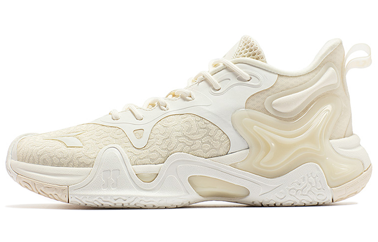 361° LAVA 2.0 Foam Abrasion Resistant Slip Resistant Low top Performance Basketball Shoes Men’s Beige