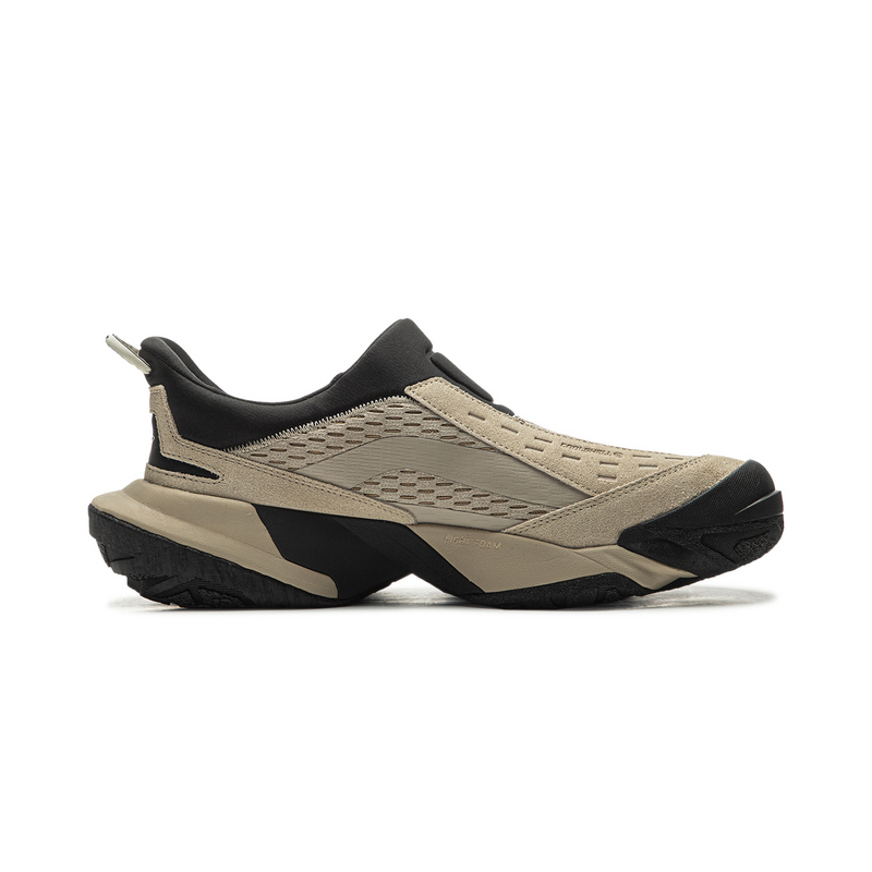 Li Ning Outdoor CF Tracing Low top Outdoor Hiking Shoes Unisex Black Umber