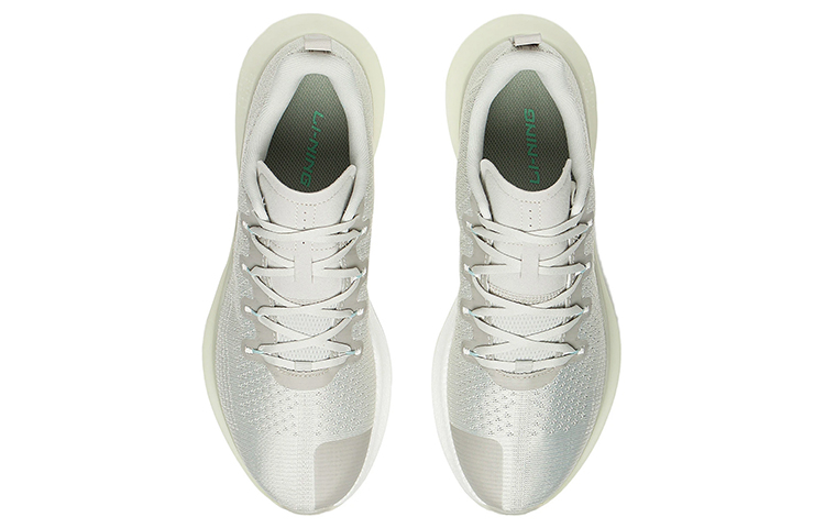 Li Ning Wujie 4 Fabric Cushioning Slip Resistant Abrasion Resistant Low top Training Shoes Men’s Antarctic Gray