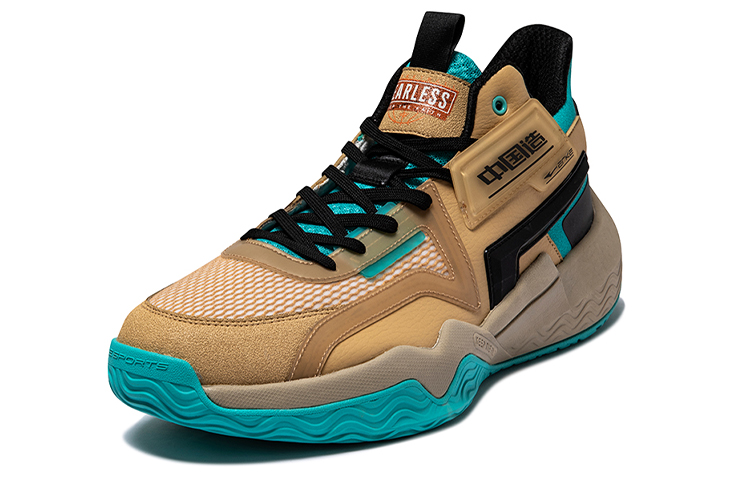 Erke Textile, Synthetic Leather Cushioning Slip Resistant Abrasion Resistant Lightweight Mid top Basketball Shoes Men’s
