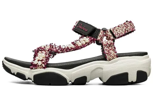 Skechers Beach Sandals Women's Black/Pink