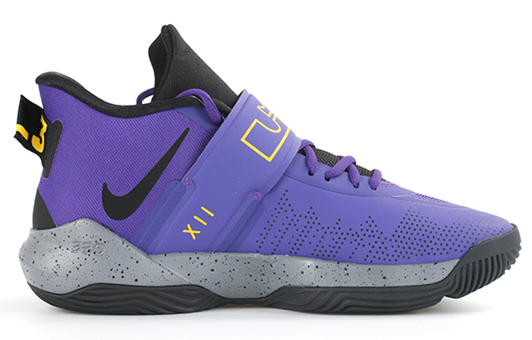 Кроссовки Nike Ambassador 12 (желто-фиолетовый) — Жёлтый / фиолетовый — фото 2