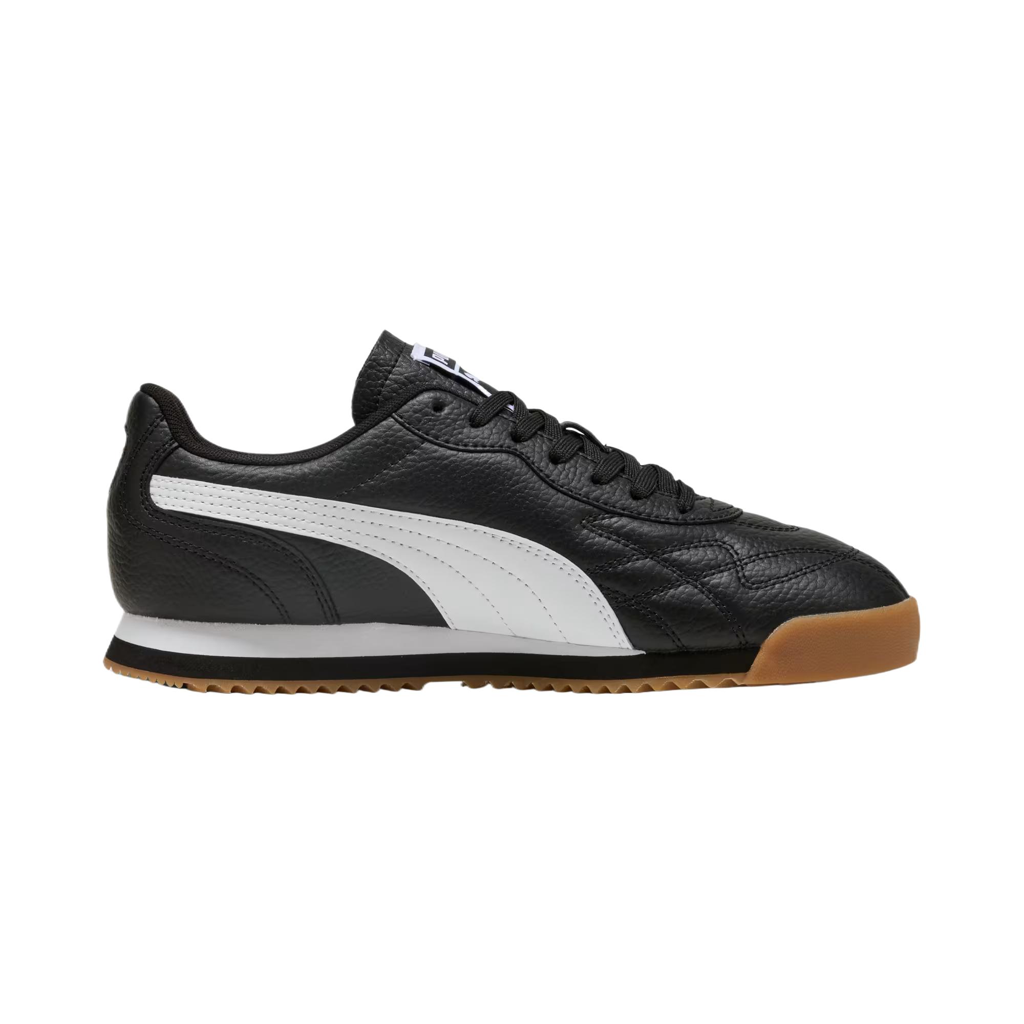 PUMA Roma Anniversario Cow Leather, Textile Balance Lightweight Balance Lightweight Low top Training Shoes Men’s Black