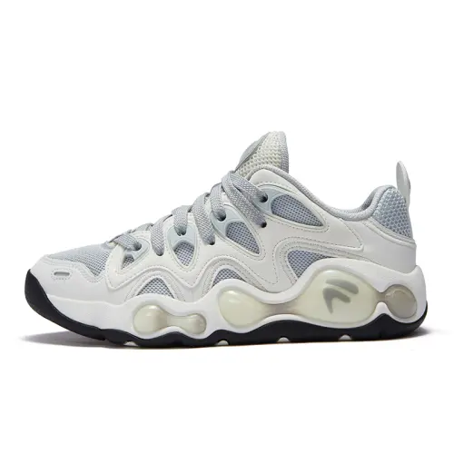 FILA FUSION VERTICAL Crack Shoes Low top Vintage Basketball Shoes Women's Solar Rock Gray/Snow
