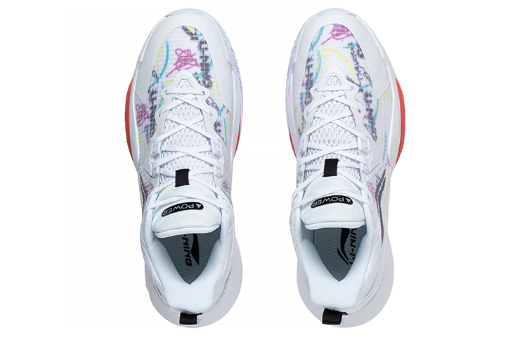 Li Ning Textile, Synthetic Leather, TPU Cushioning Slip Resistant Abrasion Resistant Coverage Support Mid top