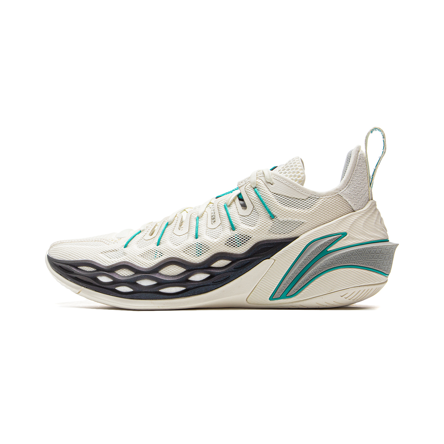 Li Ning Buckets Low top Basketball Shoes Men’s Ivory