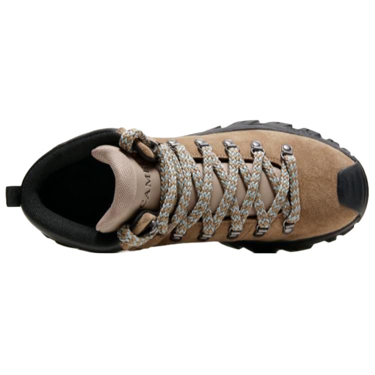 CAMEL Slip Resistant Abrasion Resistant High top Hiking Shoes Men’s