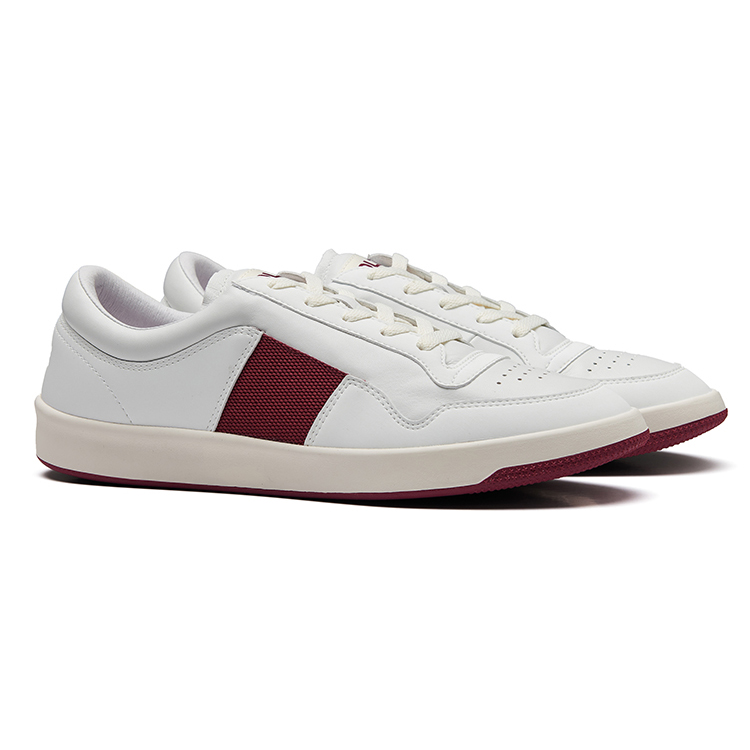 EQLZ EQUALIZER 1970 Athleisure Lightweight Low top Vintage Basketball Shoes Unisex Campus Red