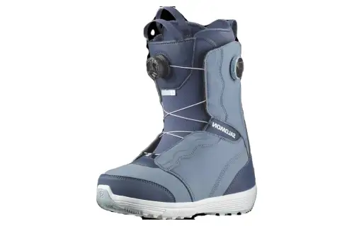 SALOMON Thermal Abrasion Resistant Crew Snow Boots Women's Blue