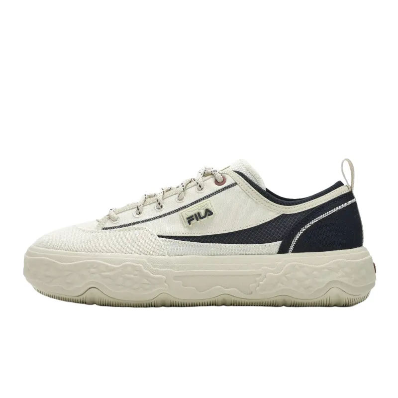 FILA ROCK Shoes Abrasion Resistant Low top Canvas Shoes Men's Yellow Green