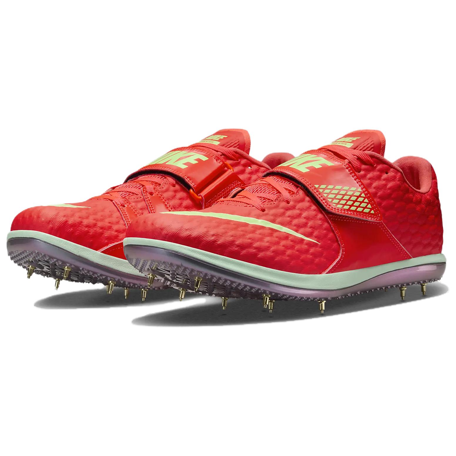 Nike High Jump Elite Bright Crimson Hyper Orange Lime Blast Washed Coral