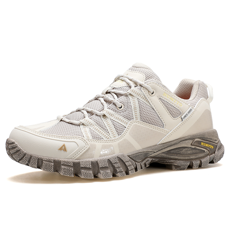 HUMTTO Low top Mountaineering Hiking Shoes Unisex Sandstorm Yellow
