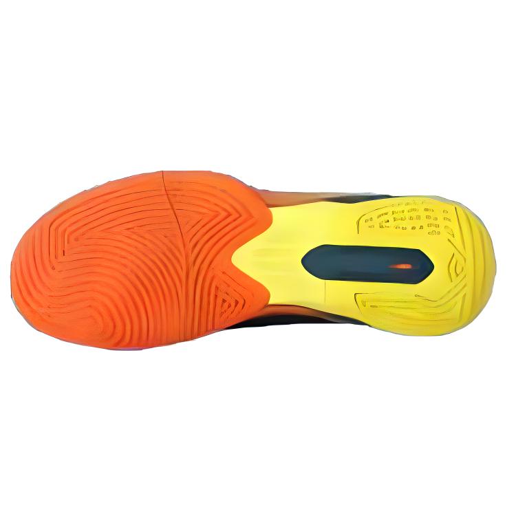 VICTOR Versatile Cushioning, Wear Resistant Low top Badminton Shoes Unisex Blue Orange