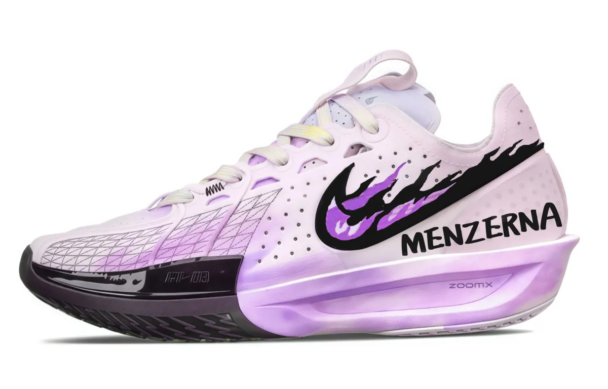 Nike Air Zoom G.T.Cut 3 Vintage Basketball Shoes Unisex Low-top Purple