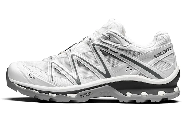 SALOMON XT Quest Cushioning Slip Resistant Abrasion Resistant Grip Low top Outdoor Shoes Unisex White