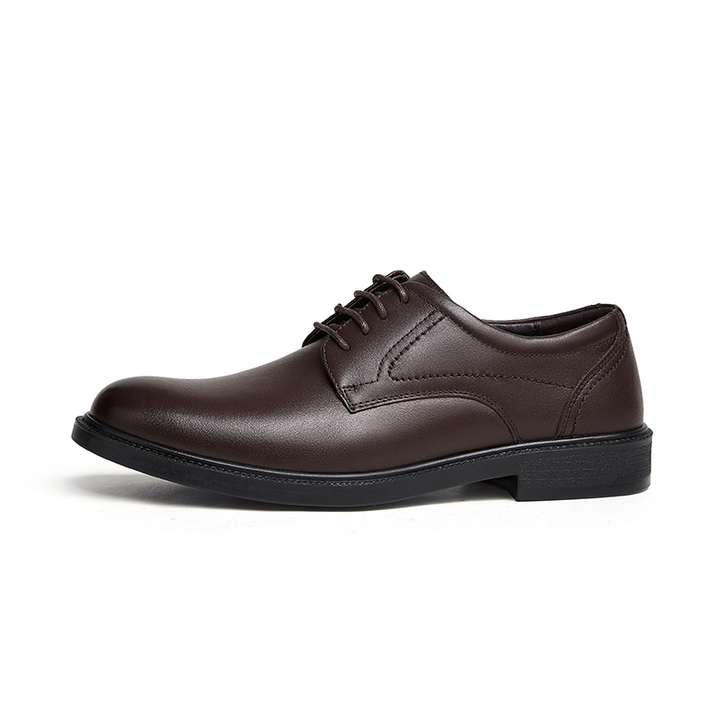 CAMEL Camel first layer cowhide genuine leather business formal leather shoes men's brown