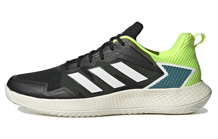 Adidas Defiant Speed Tennis Shoes 'Core Black Cloud White Lucid Lemon'